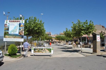 Imatge d’arxiu del nou poble de Tiurana.