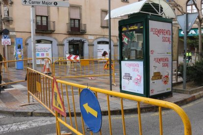 Cervera afronta les últimes obres de millora del centre històric