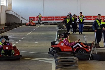 El parque infantil de la Guardia Urbana en Gardeny cuenta con un circuito para bicis y karts.