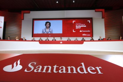 La presidenta del Banco Santander, Ana Botín.