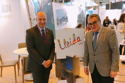 La presentació de la marca de Lleida a Fitur.