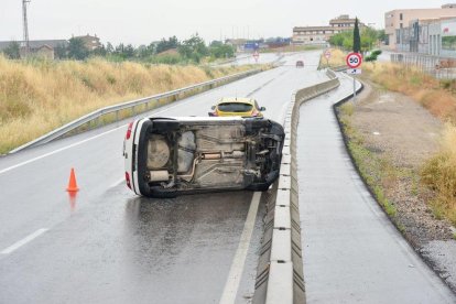 Accident a la sortida de Lleida