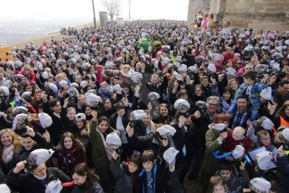 La festa Posa't la Gorra d'Afanoc a la Seu Vella