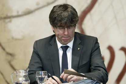 El president de la Generalitat, Carles Puigdemont.