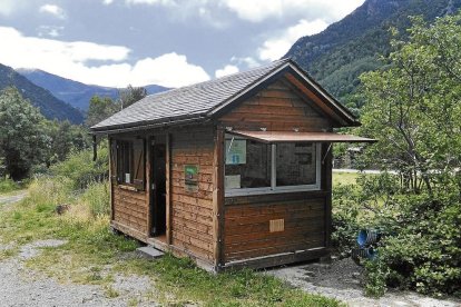 Una de las casetas que entró en servicio el sábado en el Sobirà.