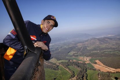 Els germans Màrquez es relaxen abans de competir a Montmeló