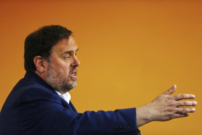 El vicepresident del Govern de la Generalitat, Oriol Junqueras.