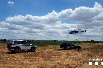 Causa un foc de 2,5 ha a Sarroca