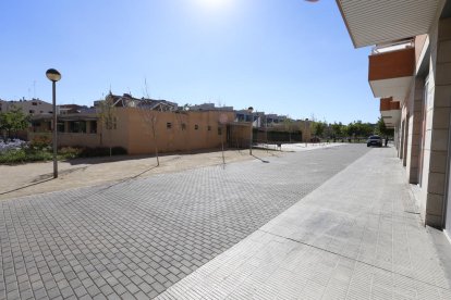 Vista del carrer per a vianants Lérida de Colòmbia, on els pares demanen instal·lar pilones retràctils.