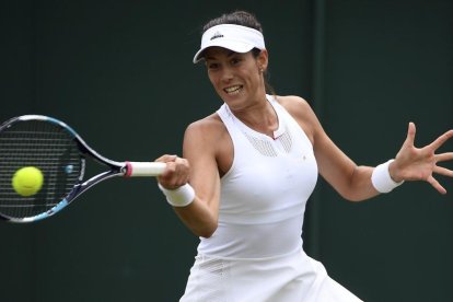 Garbiñe Muguruza no va tenir problemes en el seu debut a l’All England Club.