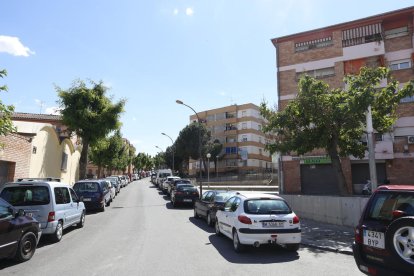 Los hechos ocurrieron ayer al mediodía en la calle Mart.