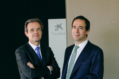 Imagen de Jordi Gual y Gonzalo Gortázar.