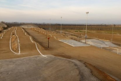 Una vista general del Circuit Bike Parc de Vila-sana.