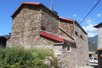 Imagen de archivo de la iglesia de Sant Lliser del núcleo de Arcalís. 