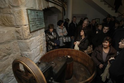 La inauguració del Centre d’Interpretació de la Guerra Civil d’Alcoletge el 2013.