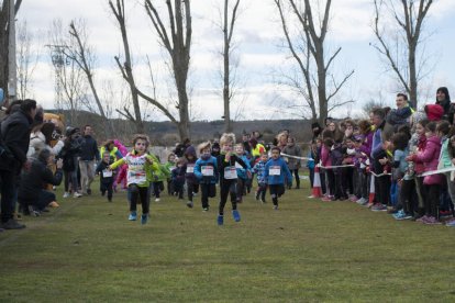 La Cursa de la Serra va comptar amb diverses carreres infantils, a banda d’altres activitats per als petits.