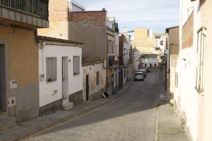 El carrer Sant Francesc Xavier que la Paeria reformarà en breu.