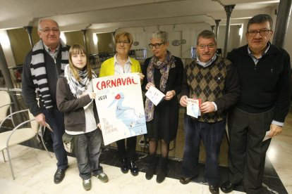 El acto de presentación del Carnaval de Lleida 2017