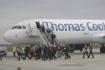 L’aeroport d’Alguaire torna a rebre els esquiadors britànics