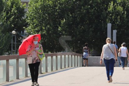 Retrats de la calor a Lleida