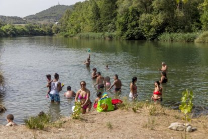 L'onada de calor va fer que tingués desenes de visitants