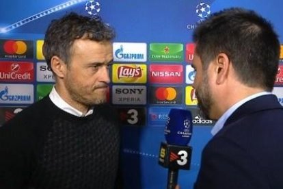 Luis Enrique i Jordi Grau.