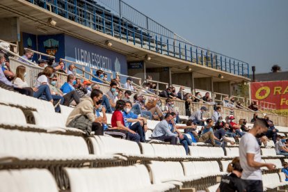 El Lleida Esportiu - Andorra va comptar amb la presència de públic un any després