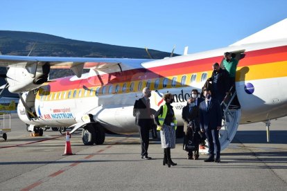 Primer vuelo regular desde Madrid al aeropuerto de la Seu d'Urgell.