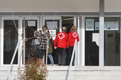 Imagen de la entrada de las instalaciones del instituto Las Fuentes.