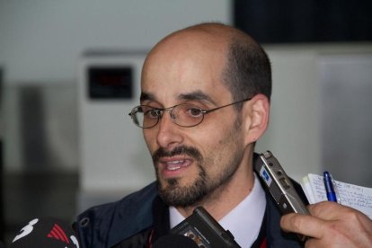 L’antic director de l’aeroport d’Alguaire, Alberto López.