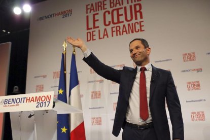 El exministro francés de Educación, Benoit Hamon.