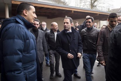 El ex ministro y candidato a las primarias socialistas francesas, Benoit Hamon .