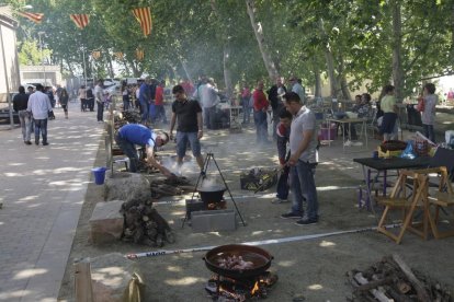 La zona de la Banqueta on es fan les cassoles.