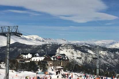 Las pistas de Port Ainé recibieron casi 4.500 visitantes.