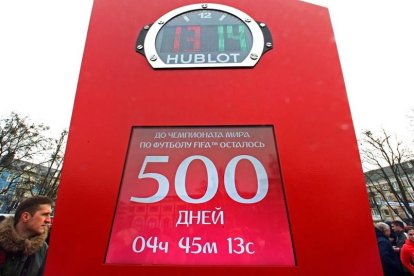 Falten 500 dies per al Mundial de Rússia