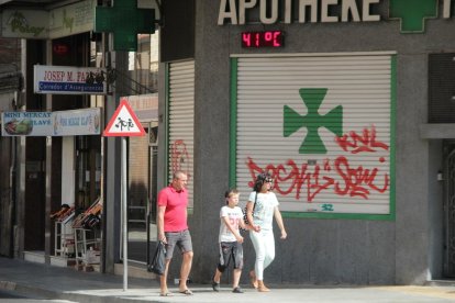 Lleida va viure l’estiu passat una onada de calor que va elevar els termòmetres per sobre dels 40 graus.