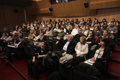 Un momento de la jornada celebrada ayer en CaixaForum Lleida.