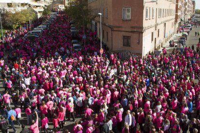 Una activitat contra el càncer.