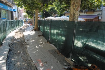 Les obres del Pla de Barris ja es porten a terme a la plaça Major.