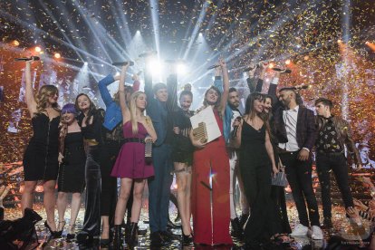 Alguns concursants d’‘OT 2017’ a la final.