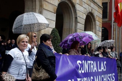 Imatge d’una protesta contra la violència masclista.