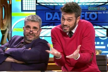 Dani y Flo en su programa.