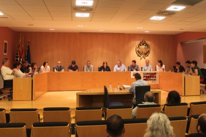 El ple de l'ajuntament de Lleida