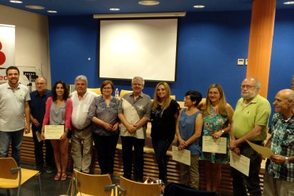 Clausura del curs de narrativa de Tàrrega