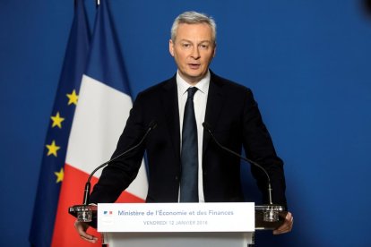 El ministre francès d'Economia i Finances, Bruno Le Maire