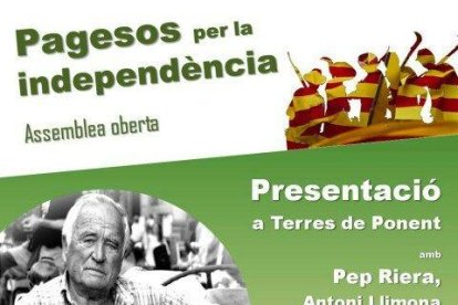 Mollerussa acull la presentació de Pagesos per la Independència