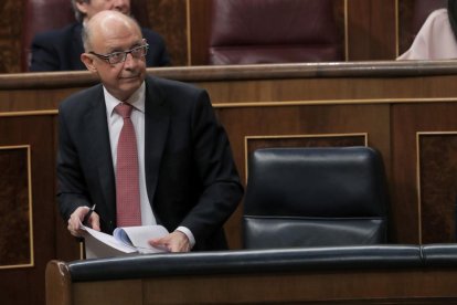 Imagen de archivo del ministro de Hacienda, Cristóbal Montoro.