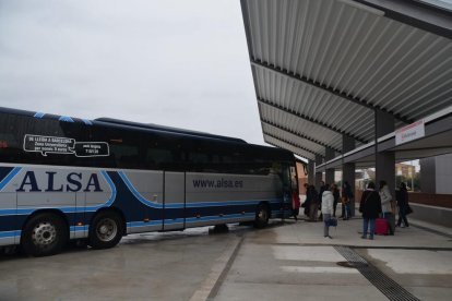 La nova estació d'autobusos de Mollerussa.