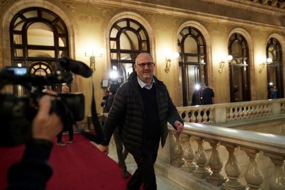 El portaveu adjunt de Junts per Catalunya (JxCat) al Parlament, Eduard Pujol.