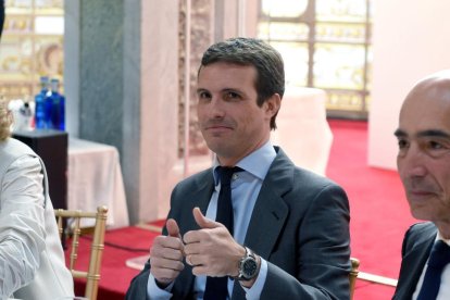 El president del PP, Pablo Casado.